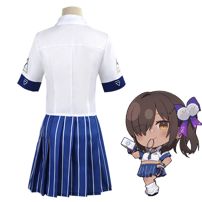 Naga Cosplay Costume JK Unifor - Knee High Sock Women 评论和价格