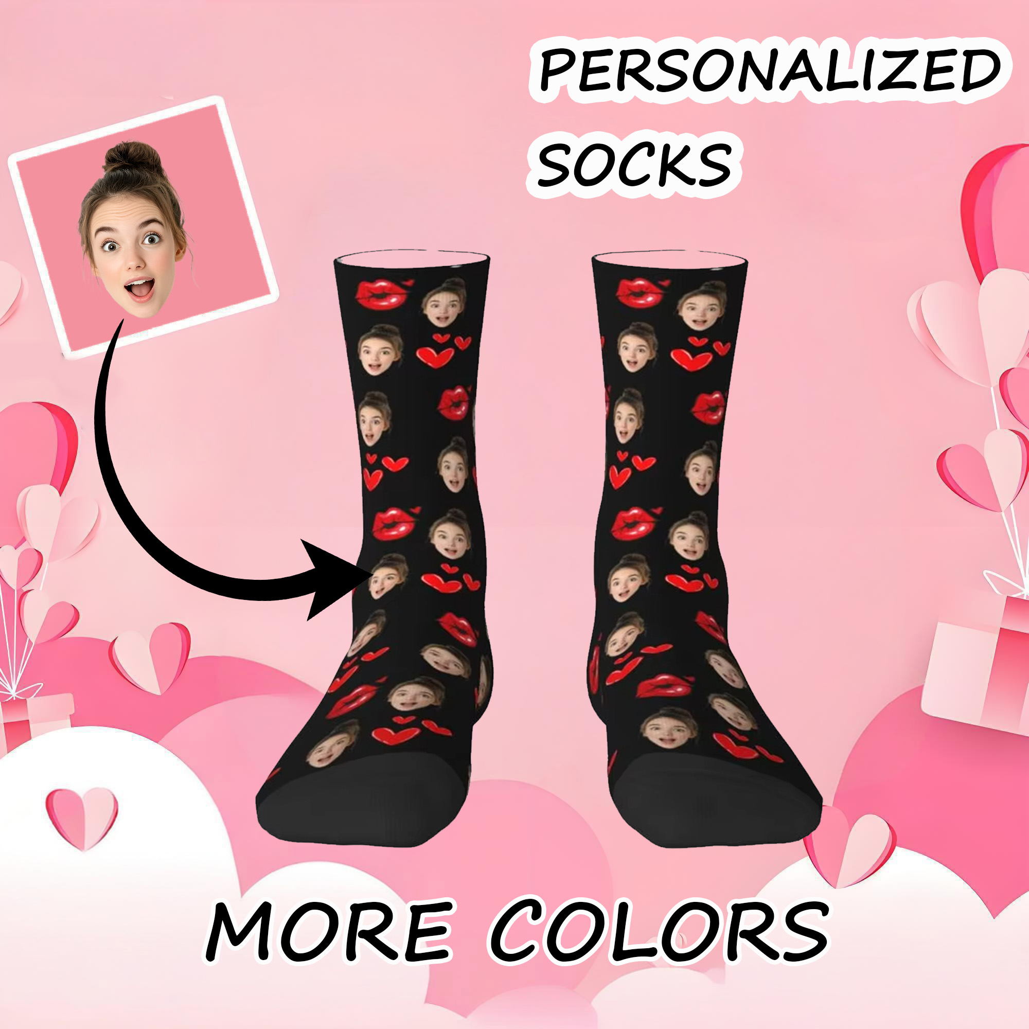 Custom Novelty Mens Personaliz - Dress Sock Men 评论和价格
